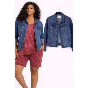 Old Navy Denim Jacket Classic XL Medium Wash